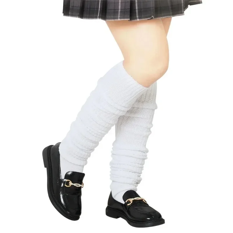 Women Slouch Socks Loose Socks Boots Stockings Japanese High School Girls JK Uniform Accessories Leg Warmers Cosplay Socks