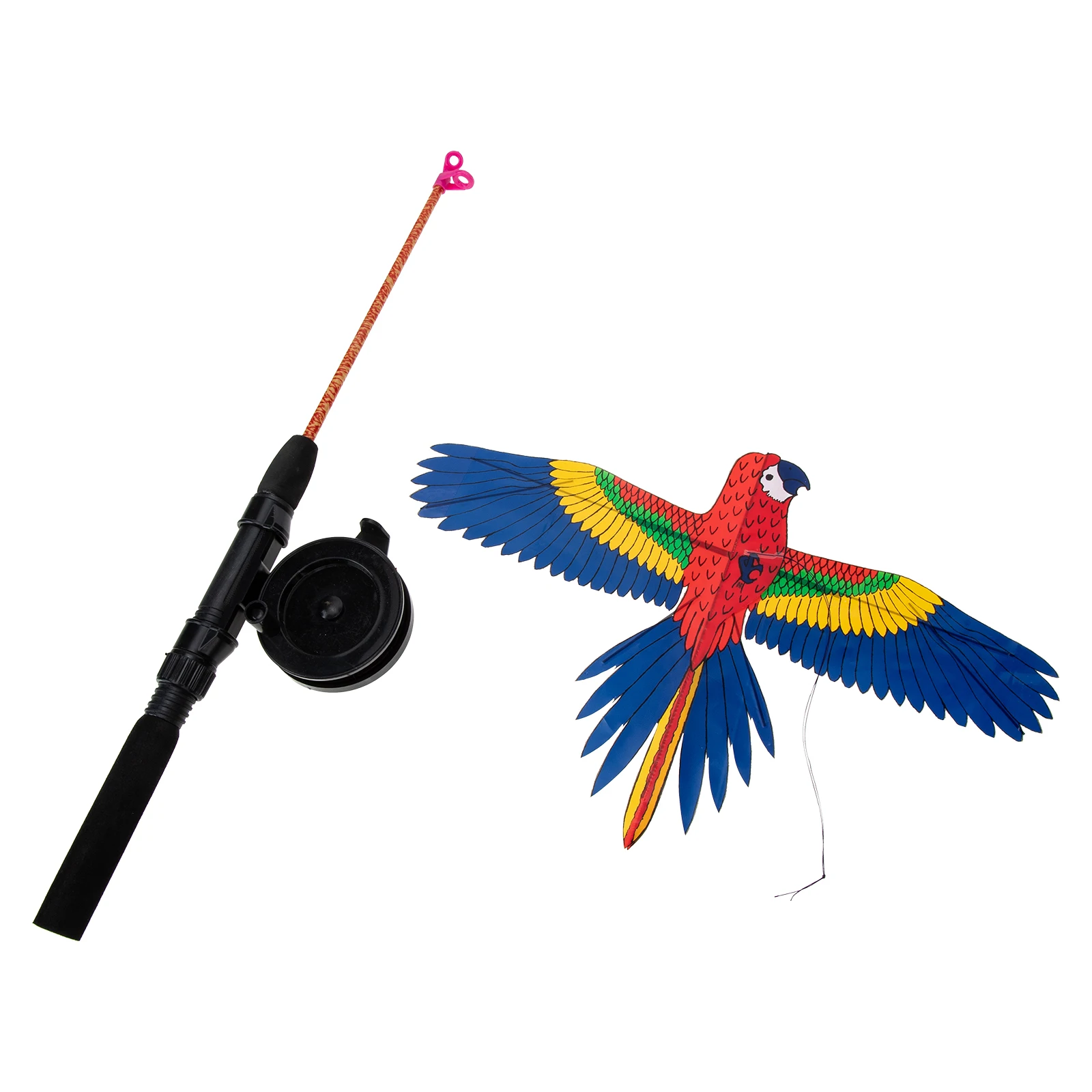 

Fishing Rod and Kite Beach Outdoor Telescopic Kites for Adults Toy Cartoon Kids Ages 8-12 Reel Baby