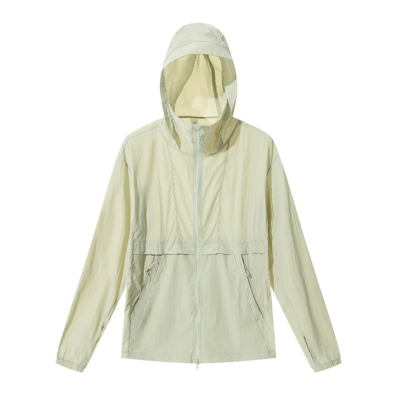 Sunscreen clothing Women's outdoor sunscreen clothing Men's and women's waterproof and UV-proof light and windproof jackets