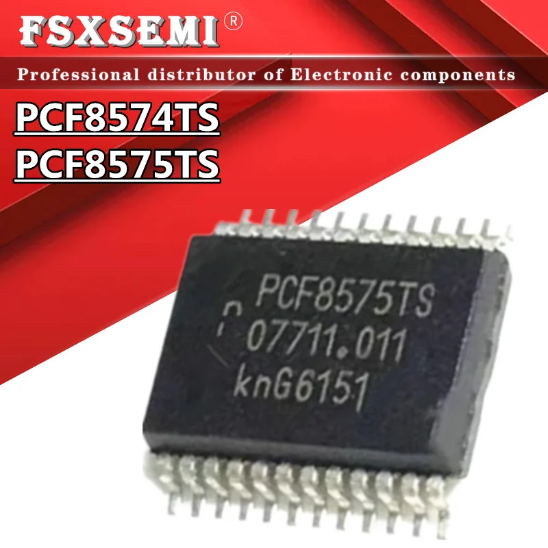 5pcs PCF8574TS PCF8575TS SSOP20 Chips