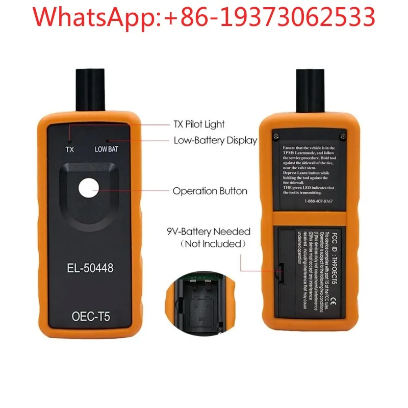 OEC-T5 EL-50448 TPMS Tire Pressure Reset, Universal Activation Tool - view 3