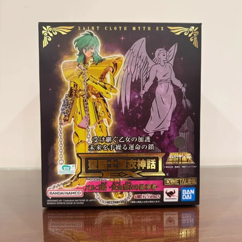 100% Original BANDAI Saint Myth Cloth EX Saint Seiya Virgo Shun El hérea del paño dorado en Stock Anime modelo de figuras de acción