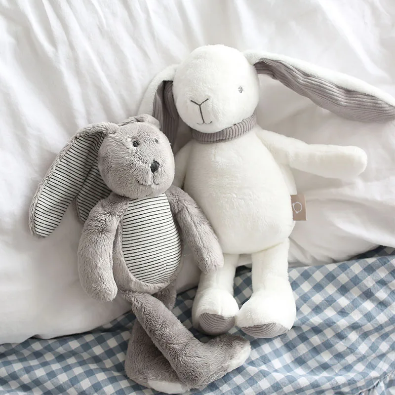 

Длинные уши, серый кролик, плюшевые игрушки, белый кролик, мягкая и плюшевая искусственная кукла, сопровождение ребенка, игрушка для сна, подарки для детей