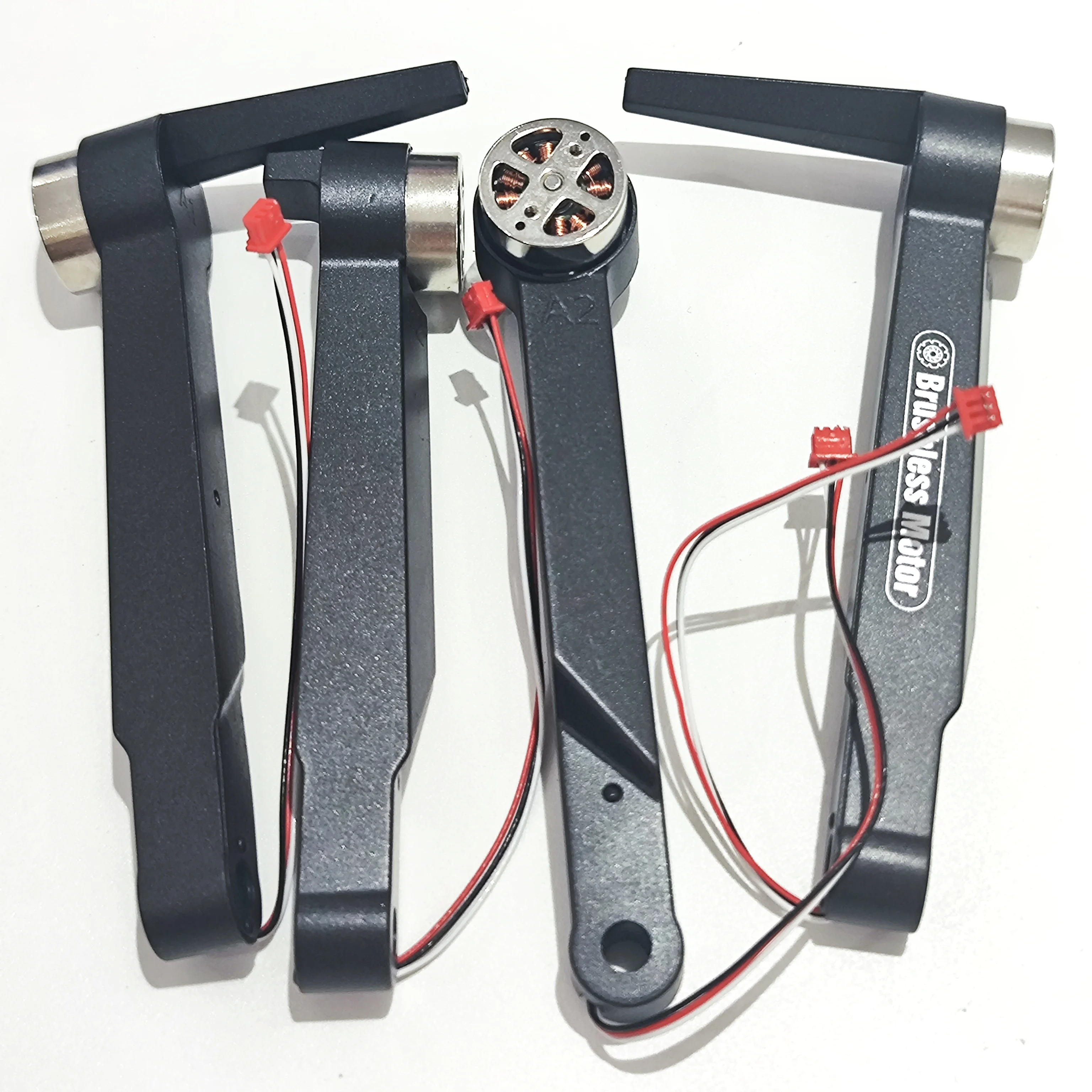 

V198 Складной бесщеточный GPS RC Дрон для предотвращения препятствий Запасные части Оригинальный рычаг двигателя Передний A1/B1 Задний A2/B2/4PCS Полный комплект рычагов