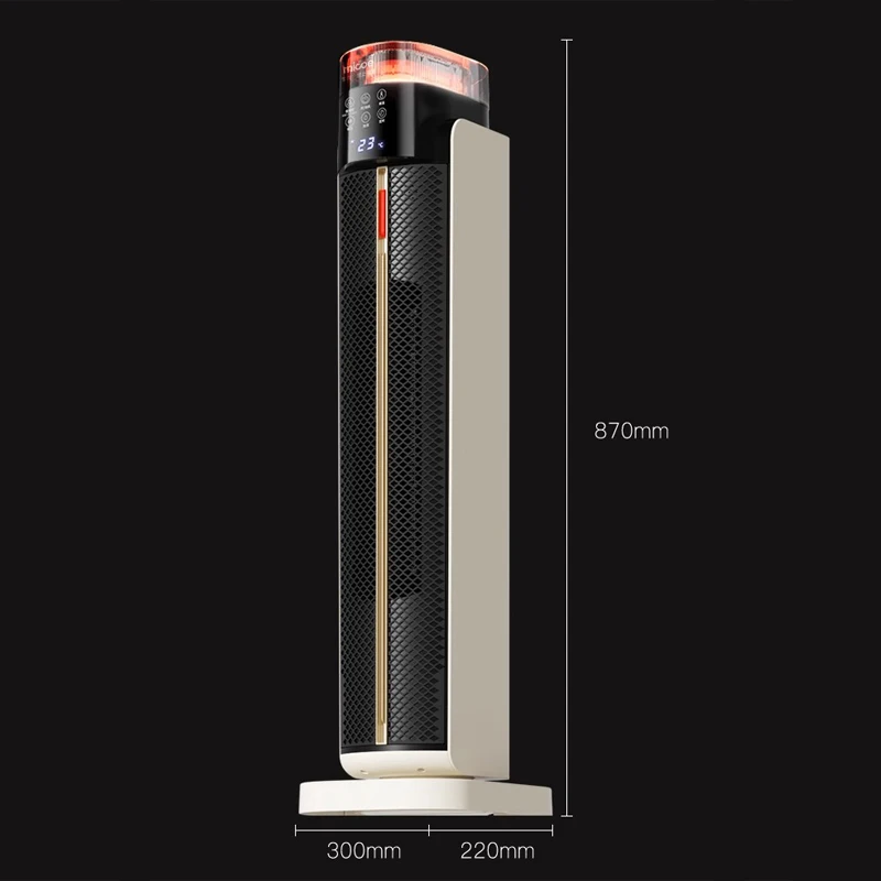 Электрический обогреватель 2200 Вт, бытовой Графеновый увлажнитель, обогреватель большой площади, энергосберегающий обогреватель