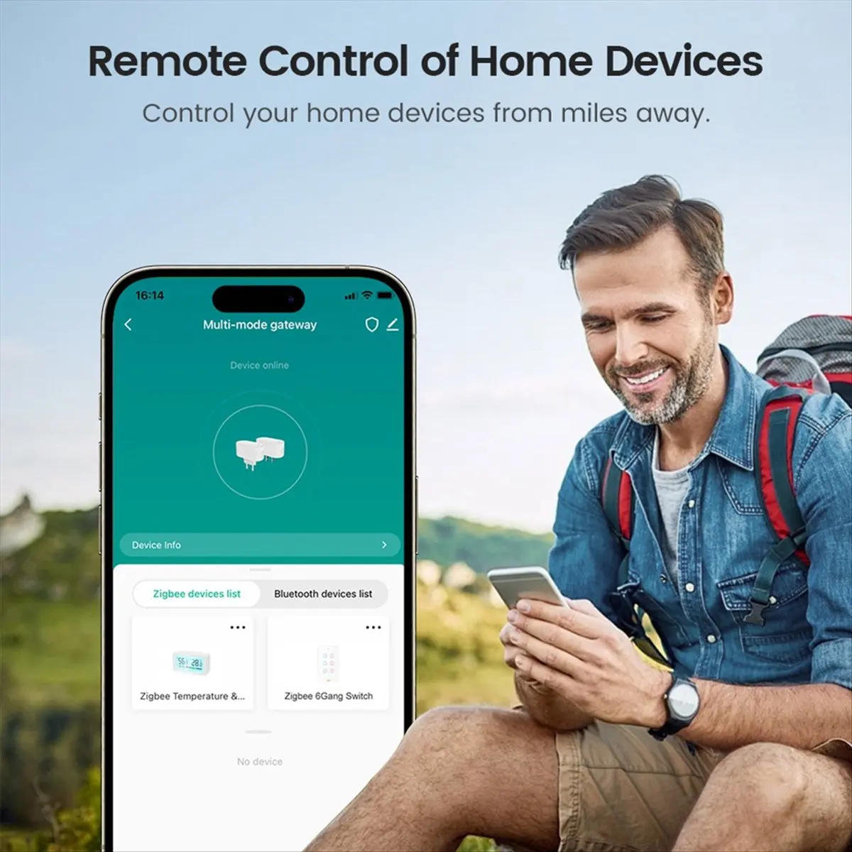 

*ONE DAY Tuya Zigbee3.0 Ble Mesh Gateway+Zigbee Repeater Kit Smart Hub Remote Control Multi-Mode Gateway Bluetooth Gateway (Us)