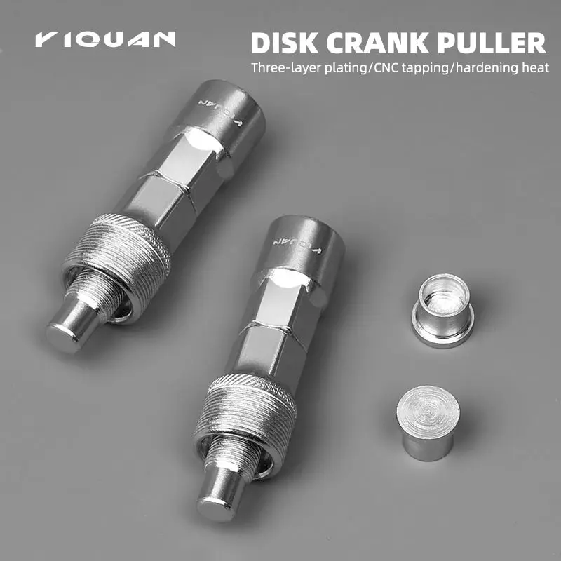 Bicycle Crankset Puller Crank Arm Puller Remover Bike Crank Wheel Extractor Puller Bolt Crankset Pedals Repair Tool Bicycle Tool