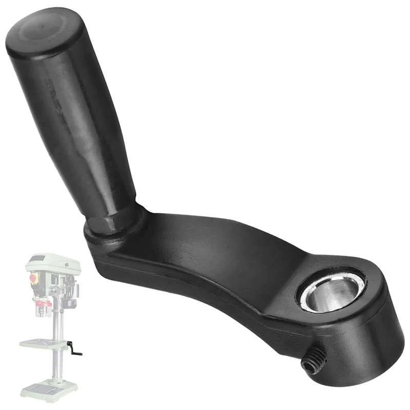 AD23-مقبض كرنك رفع طاولة الحفر P/N 1344258 لطاولة ضغط الحفر، عمود رفع القطر 14.5 مم (9/16 بوصة)