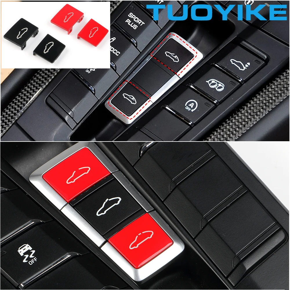 Interior Sunroof Skylight Convertible Top Push Switch ON Off Button Control Trim For Porsche Coupe 911 718 Boxster 2016-2023