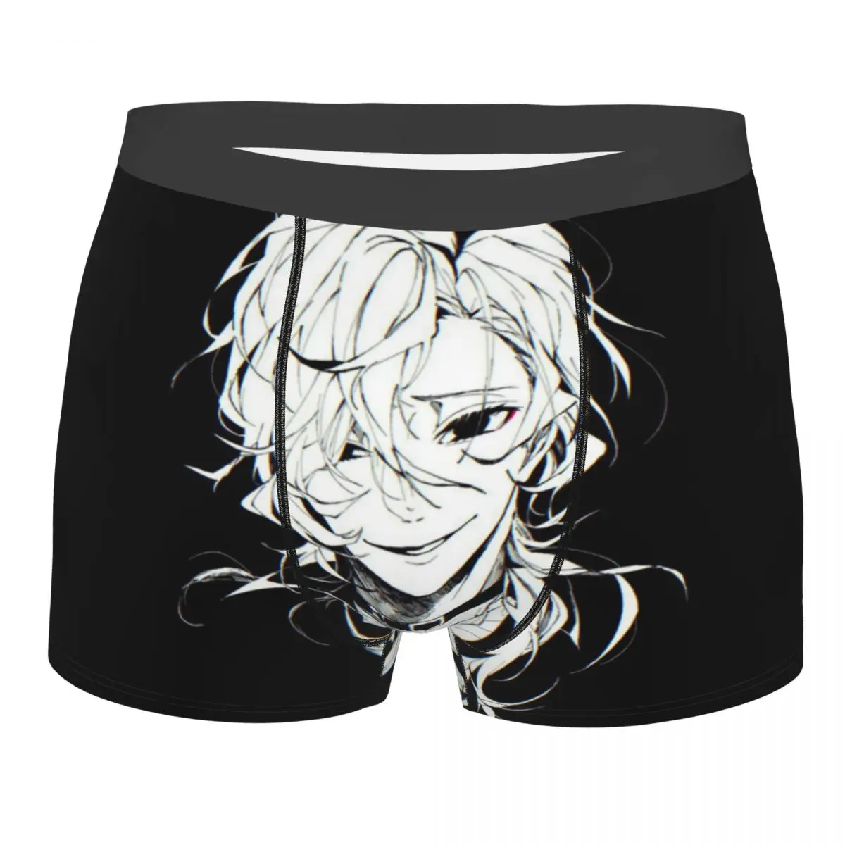 Bungou Stray Dogs Chuuya Nakahara ropa interior para hombre, impresión altamente transpirable, Idea de regalo de alta calidad