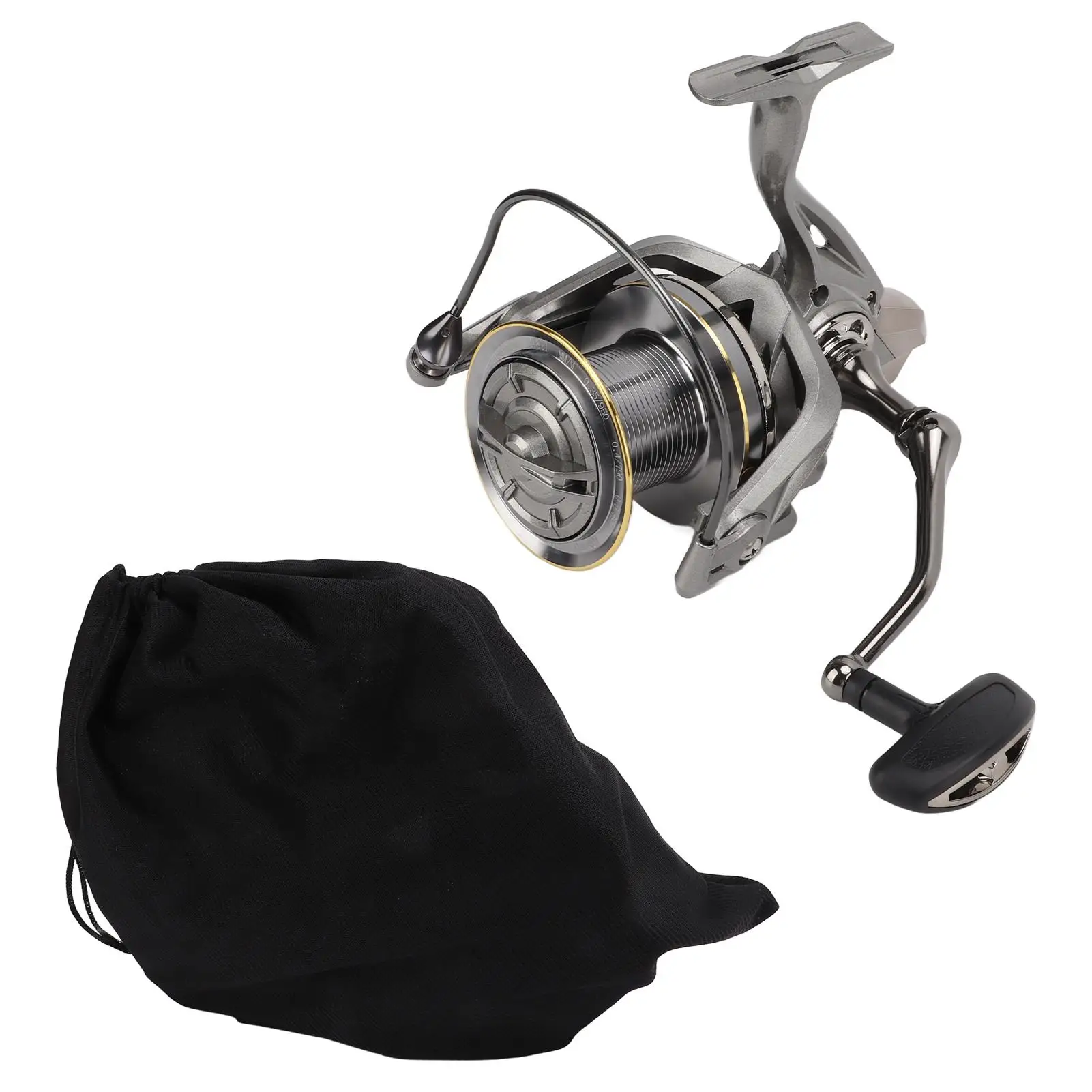 

4.8:1 High-Strength Fishing Reel, All-Metal-Distance Casting, Aluminum Alloy Line Cup for Sea Fishing