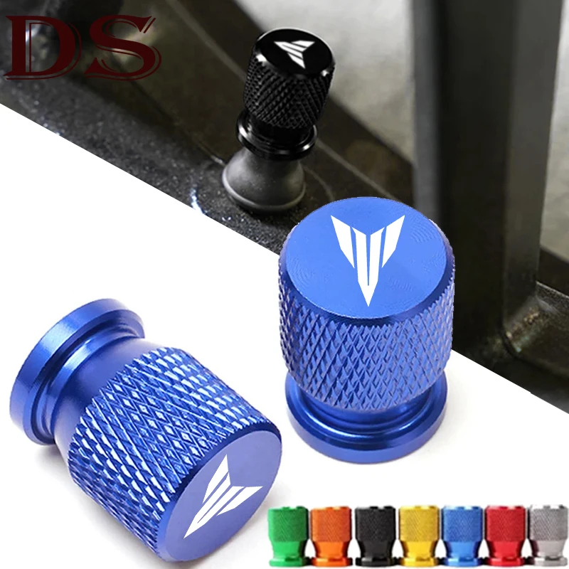 Motorcycle Tire Valve Stem Caps Covers For YAMAHA MT09 MT07 MT10 MT03 MT15 MT25 MT125 MT 09 07 03 10 15 25 125 MT-07 MT-09 MT-10