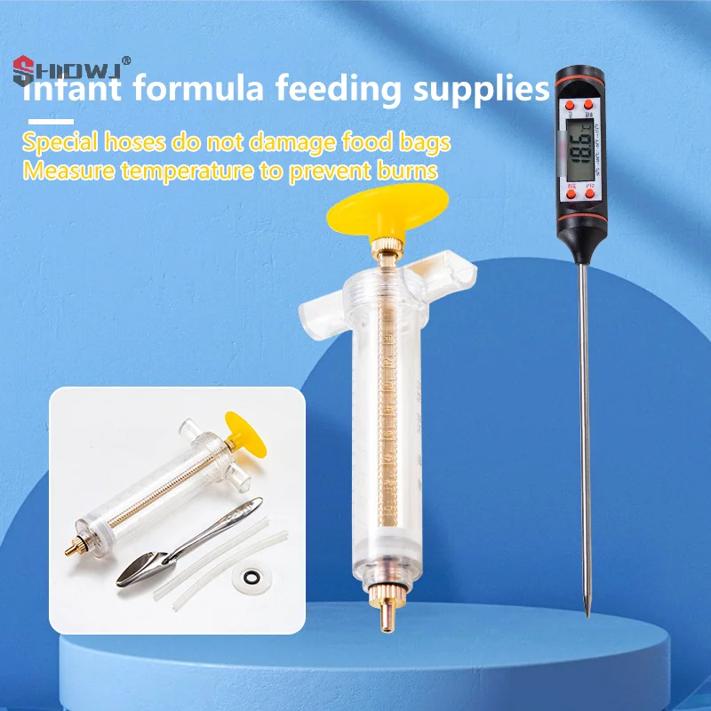 Reusable Parrot Feeding Syringe Tools Hose Parrots Bird Feeders Syringe High Quality Bird Feeder Balcony Syringe Hose Needle