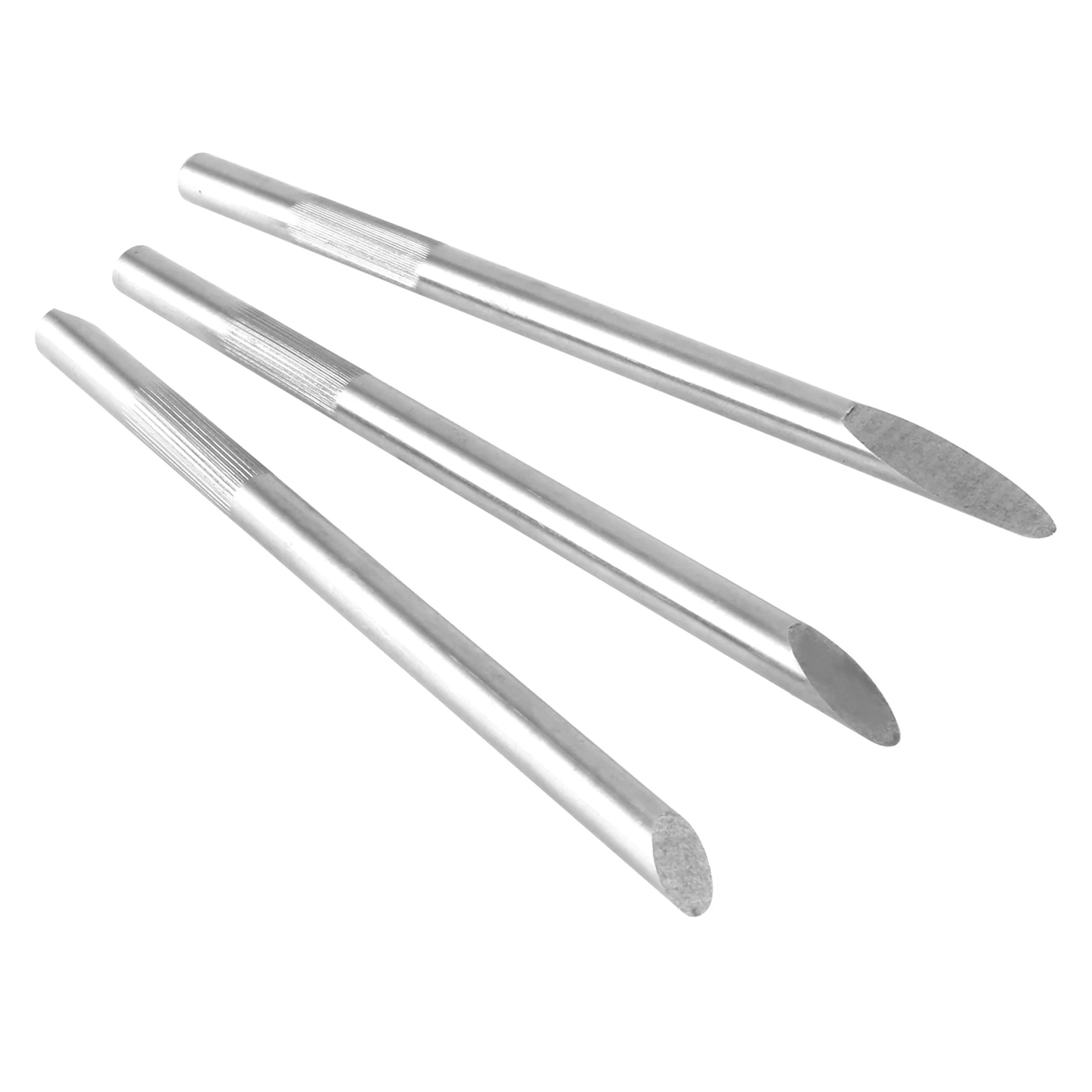 Set of 3Pcs Guitar Fret Crowning Files Guitar Bridge Saddle Nut Files Repair Luthier Tools for Electric Acoustic Guitar