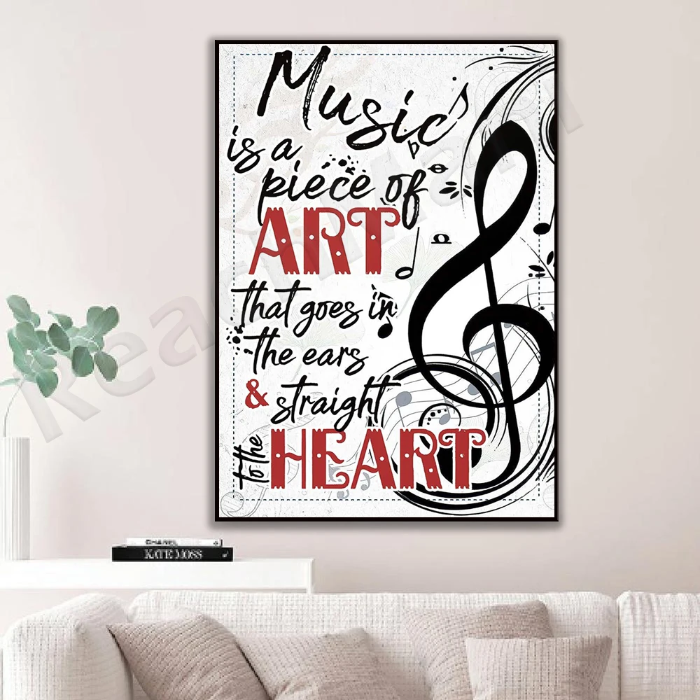 

MUSIC QUOTE POSTER, MUSIC ART POSTER, MUSIC AND PIANO TEACHER GIFT, BANDMASTER, MUSIC POSTER, LOVE MUSIC WALL ART