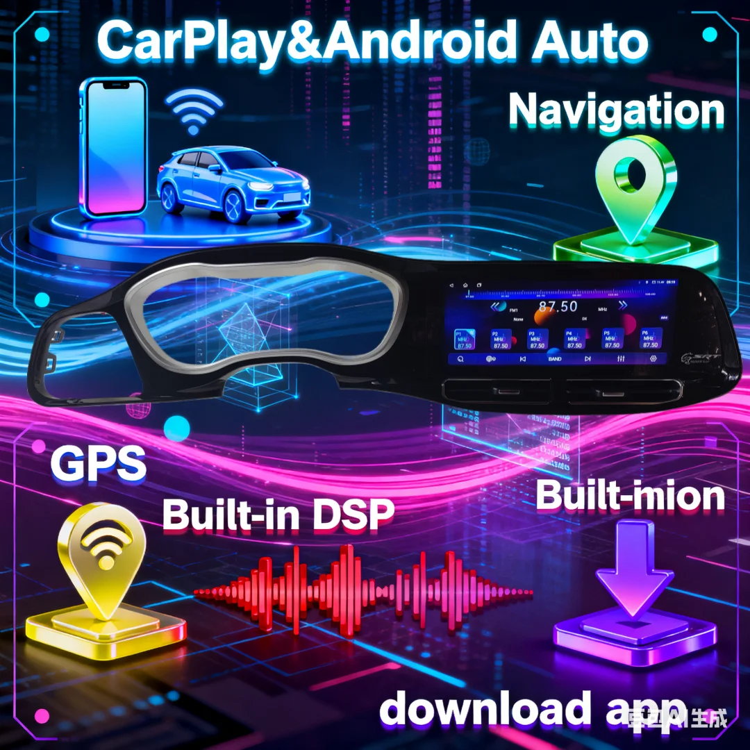 

Android For Dodge Challenger Charger SRT Hellcat 2010-2024 Car Radio Video Multimedia Player Stereo GPS Navigation DSP Head Unit