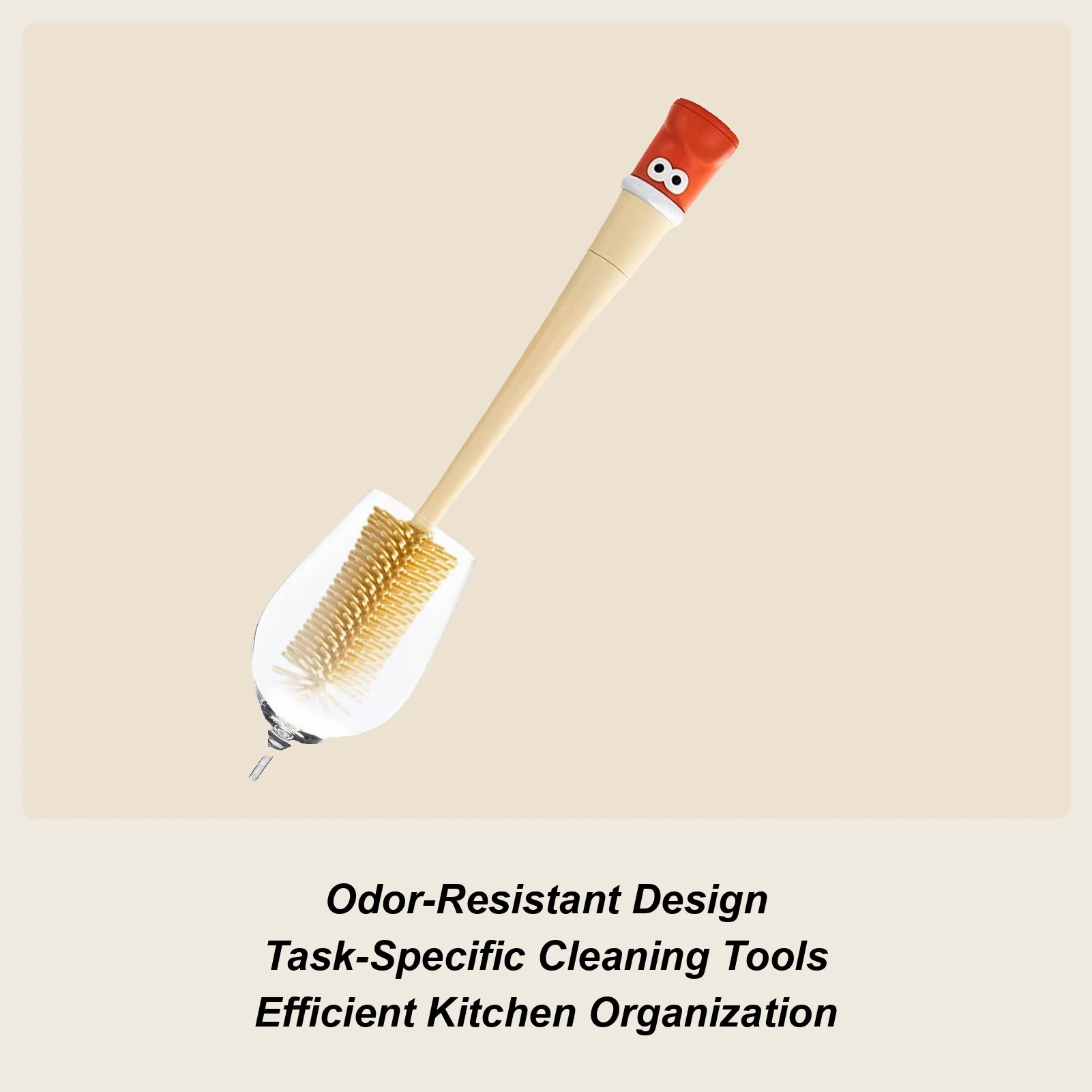 

Water Bottle Cleaner Brush Flexible Silicone Cups Washing Scrubber Tools Water Bottle Brush Set For Juicers Lids Straws Nipple