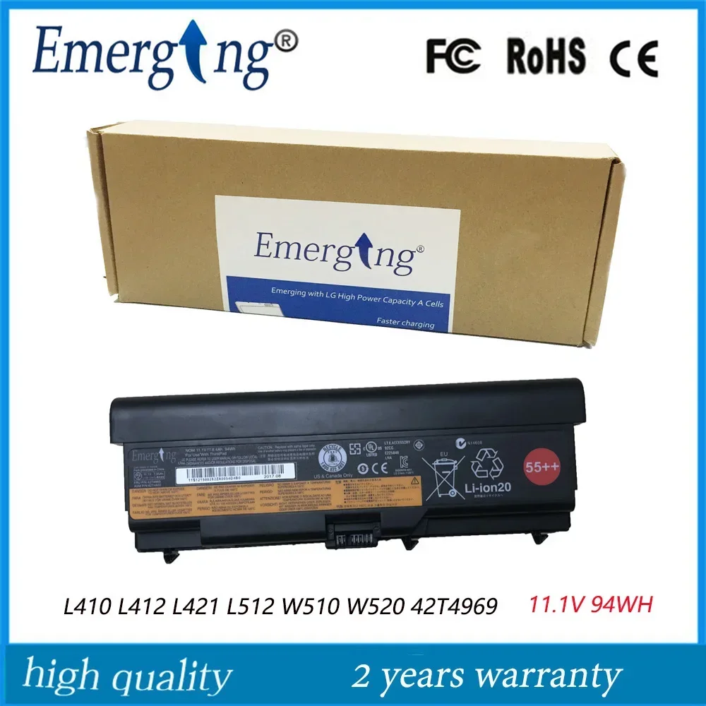 

9Cells New Original Laptop Battery for Lenovo thinkpad L410 L412 L421 L512 W510 W520 42T4969