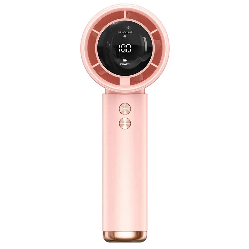 Tragbarer Mini-Luftkühler mit LED-Anzeige, USB-Aufladung, 5 Geschwindigkeitsstufen, effiziente Kühlung, leise für den Außenbereich