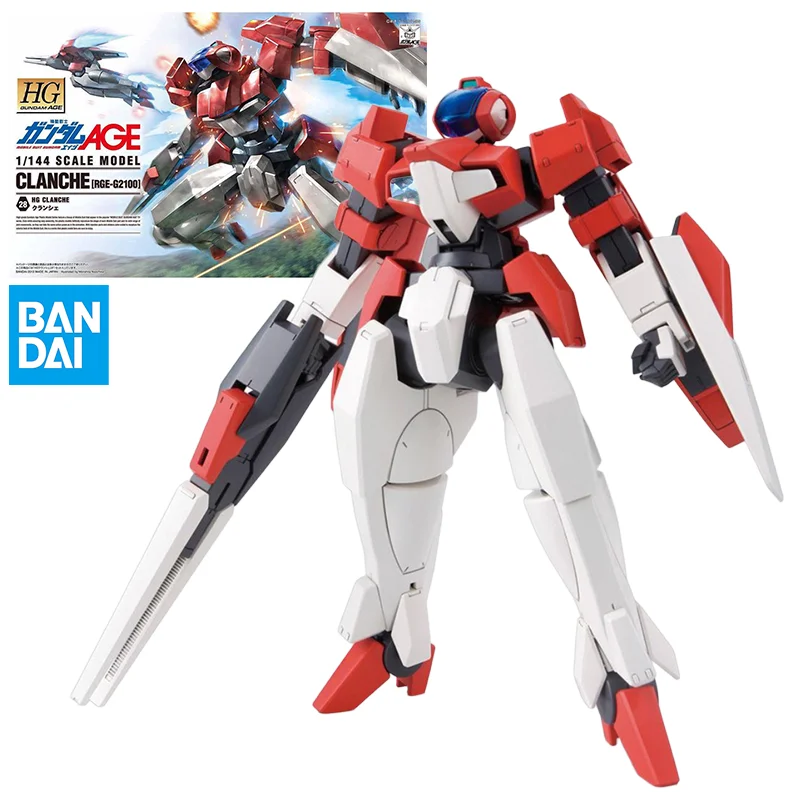 

Bandai Original HG AGE 28 Crane Snow МАСШТАБ 1/144 МОДЕЛЬ CLANCHE RGE-G2100 Фигурка в сборе Игрушка Коллекционная модель Украшения