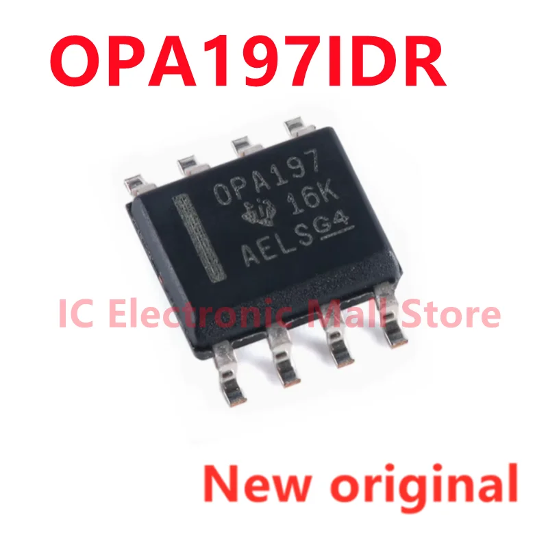 10PCS New original OPA197IDR OPA197 SOIC-8 precision operational amplifier IC chip