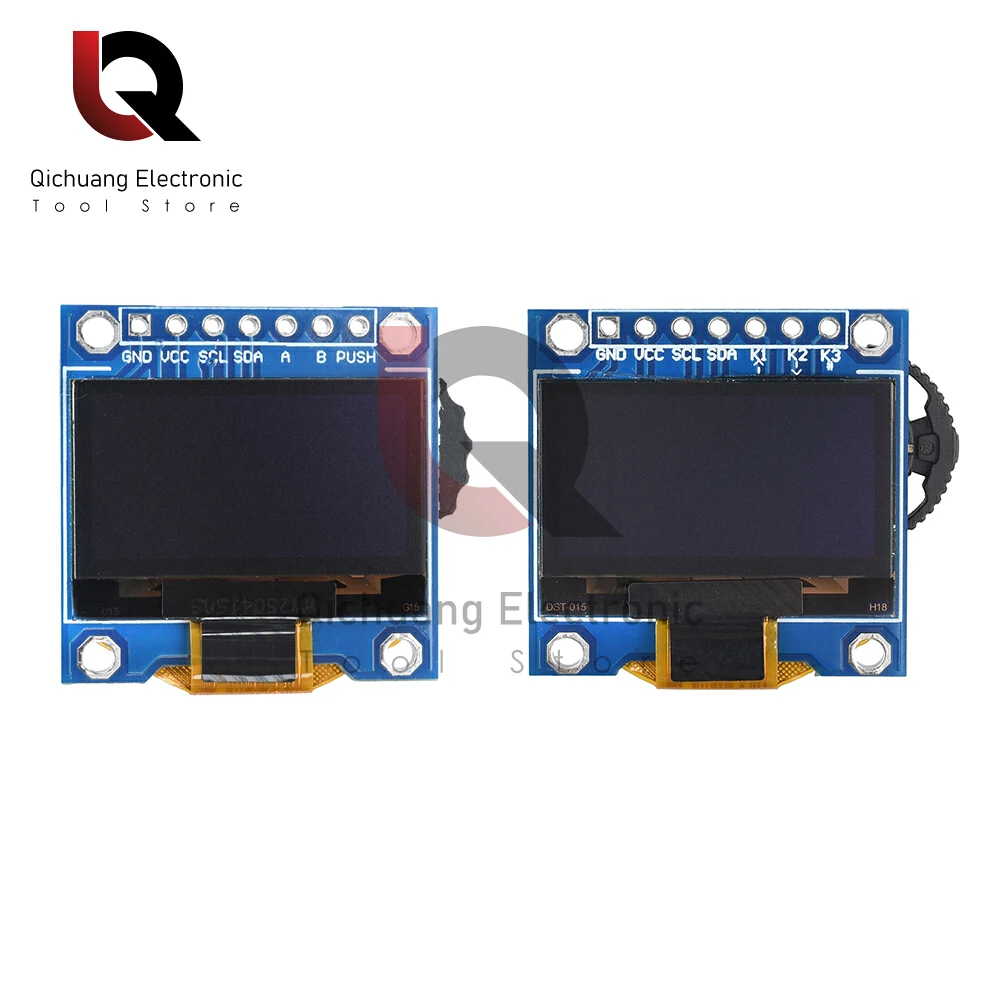 

0.96-inch OLED Display SSD1315 SSD1306 Combined Module with Rotary Encoder/Three-Position Toggle Switch for Arduino