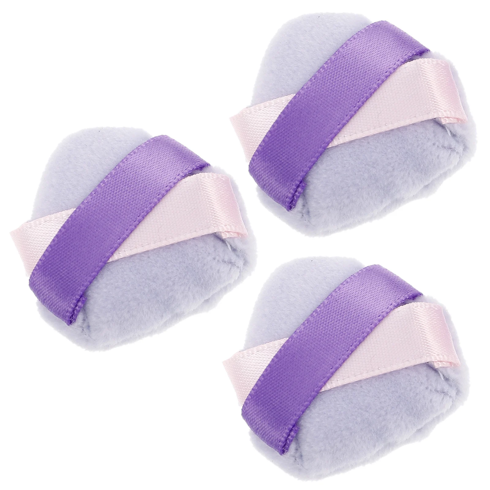 

3Pcs Mini Makeup Sponge Set Soft Crystal Cotton for Loose Powder Foundation Portable Beauty Tools Setting Powder Puff