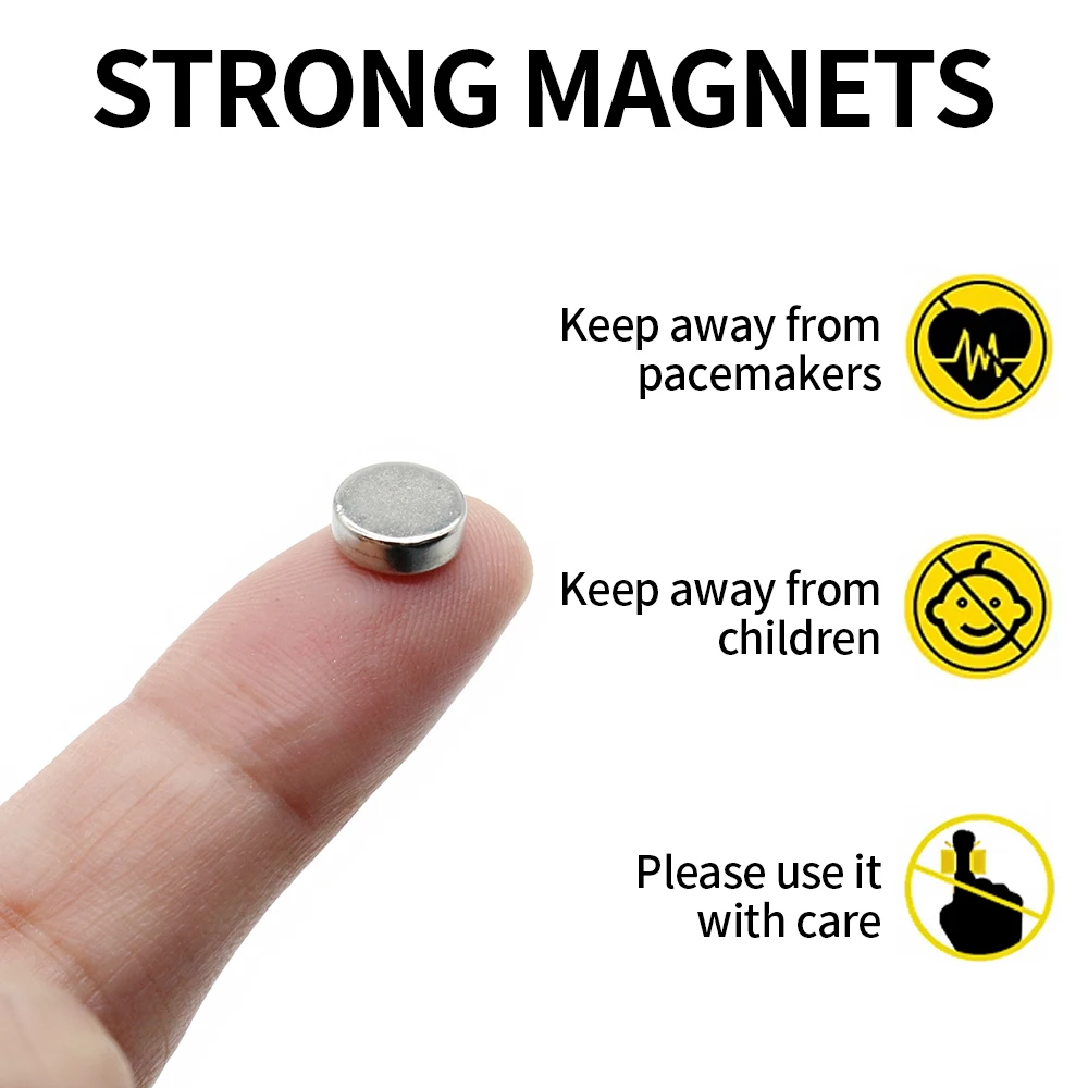 20/40/60 Pcs 8x3 Neodymium Magnet 8mm X 3mm N35 NdFeB Round Super Powerful Strong Permanent Magnetic Imanes 8*3