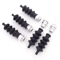 5PCS Rudder Push Rod Waterproof Rubber Bellow Linkage Tie Rod Seals Equipment Box Seal Rubber for RC Boat MONO CAT