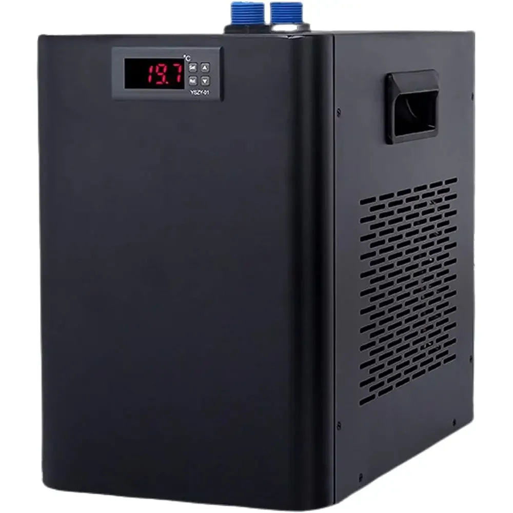 

42 Gallon Silent Aquarium Chiller, 110V, 1/10 Hp Water Cooling System for Aquatic Plant and Jellyfish Cultivation