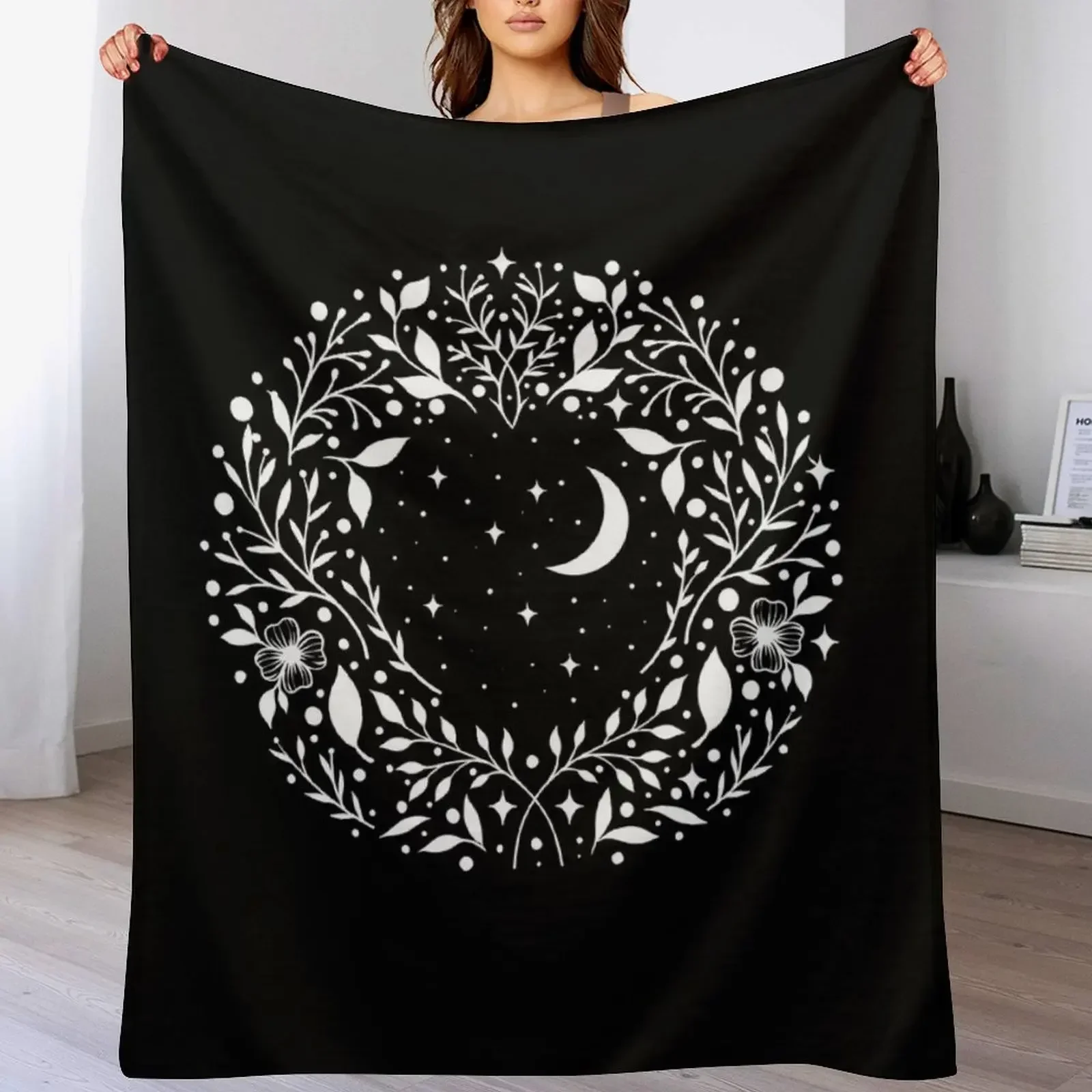 

Night Garden Circle Throw Blanket Sofa Throw Sleeping Bag Extra Large Throw Blankets For Baby Blankets