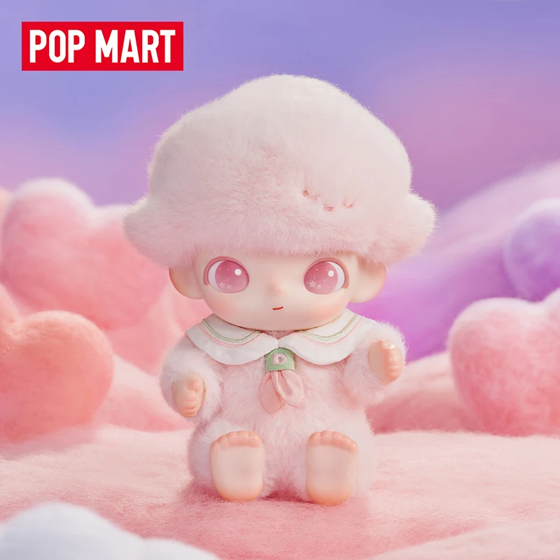 Original POPMART DIMOO Journal of New Life Vinyl Gesicht Blind Box Spielzeug Kawaii Puppe Action Figure Sammlung Überraschung Geburtstag Geschenk