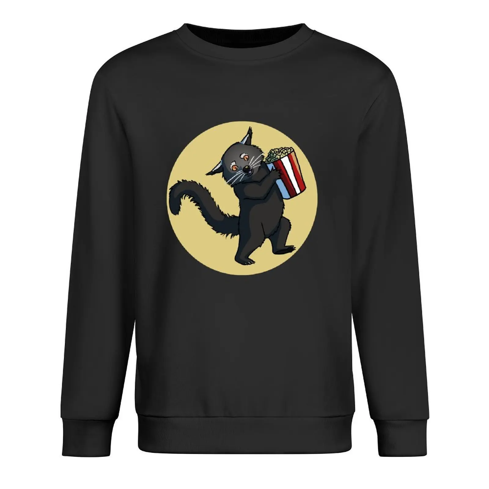 

Binturong Popcorn Pullover japanese style men clothing anime clothes male clothes sweatshirts men
