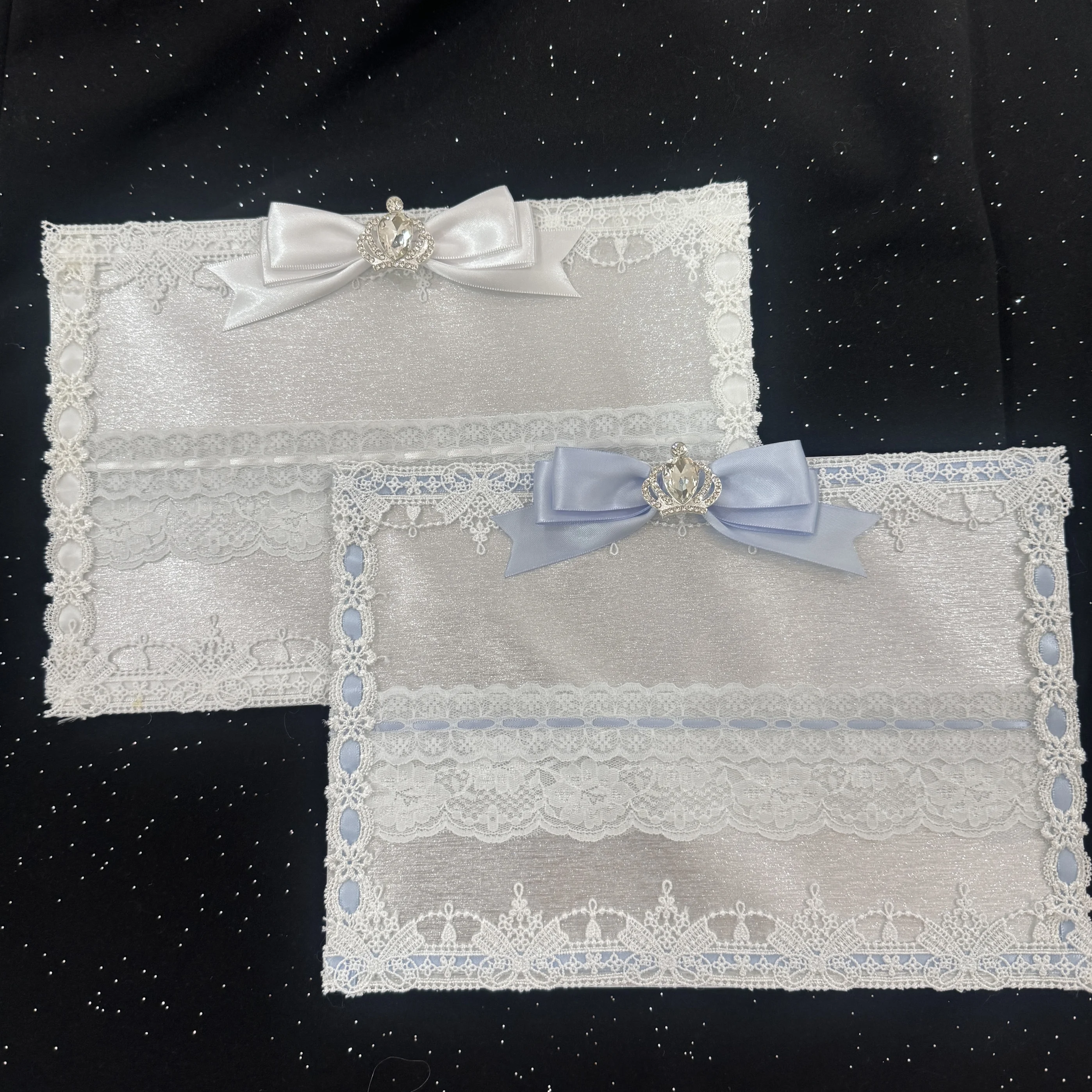 Handmade Original Exquisite Pain Board Ribbon Pain Satin Silver Ballet Style Large Food Volume Daily Custom Ltabag Accessories