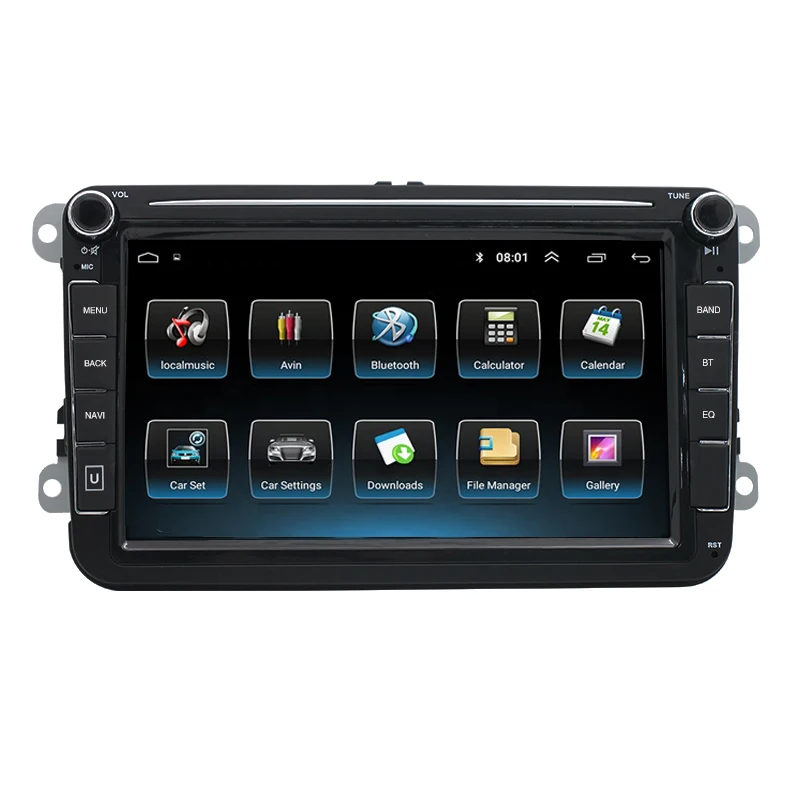 8 inch 2 DIN Wifi AutoStereo Android Car Radio GPS Navigation for VW golf passat b6 Touran polo sedan Tiguan