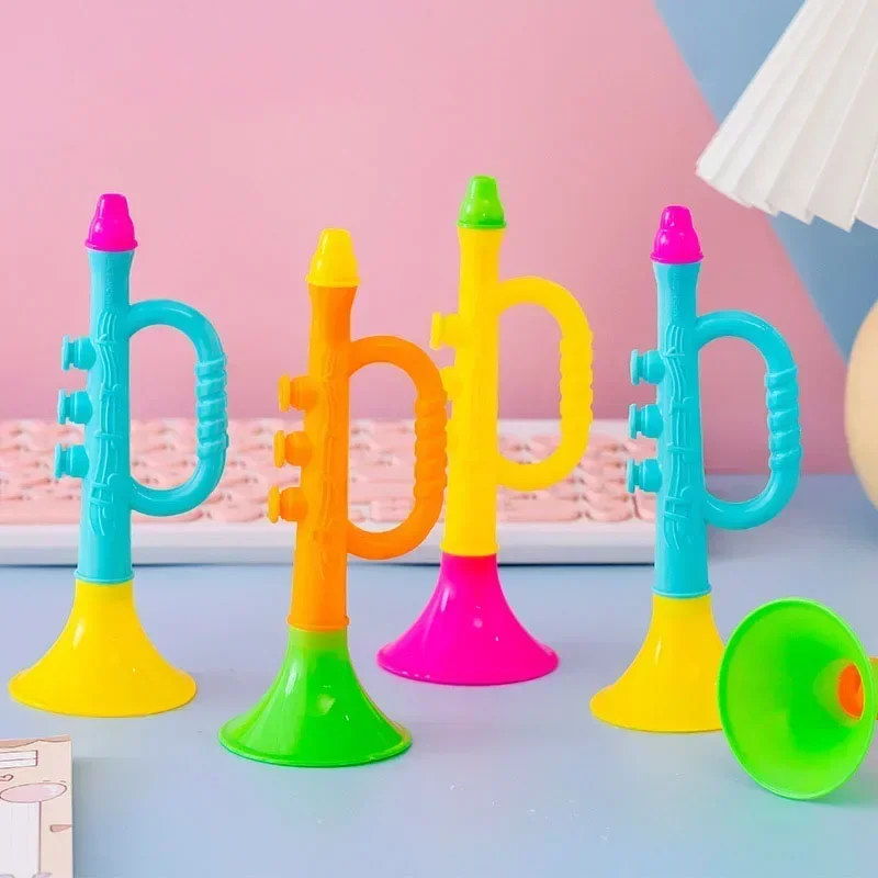 1PC Baby Music Toys Early Montessori Education Toy Colorful Baby Music Toys Musical Instruments for Kids Trumpet Random Color