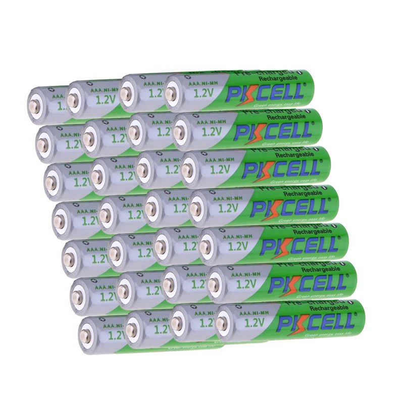 2/4/8/12/28/50Pcs PKCELL AAA Battery 3A 1.2V Ni-MH AAA Rechargeable Battery Batteries low self discharging aaa Batteries 850mAh