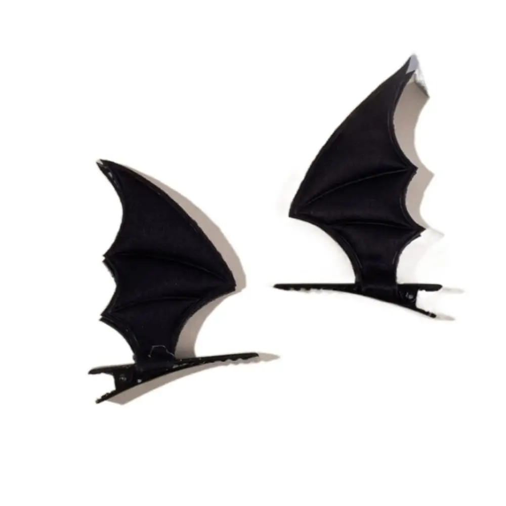 Tema Halloween Party Wear Devil Hair Clip Gothic Punk Bat Wing Barrette copricapo Cosplay puntelli Head Decor Female