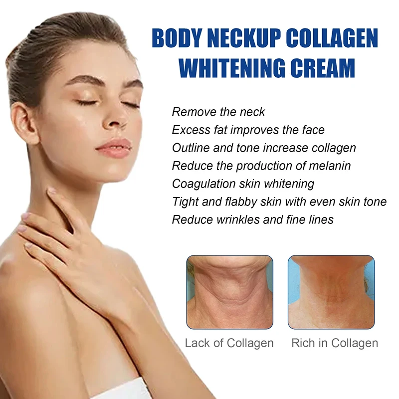 Neck Lines Protein Cream Lift Neck Eliminate Neck Fine Lines Anti-ageing Eliminate Double Chin Moisturis Nourish Rejuvenation