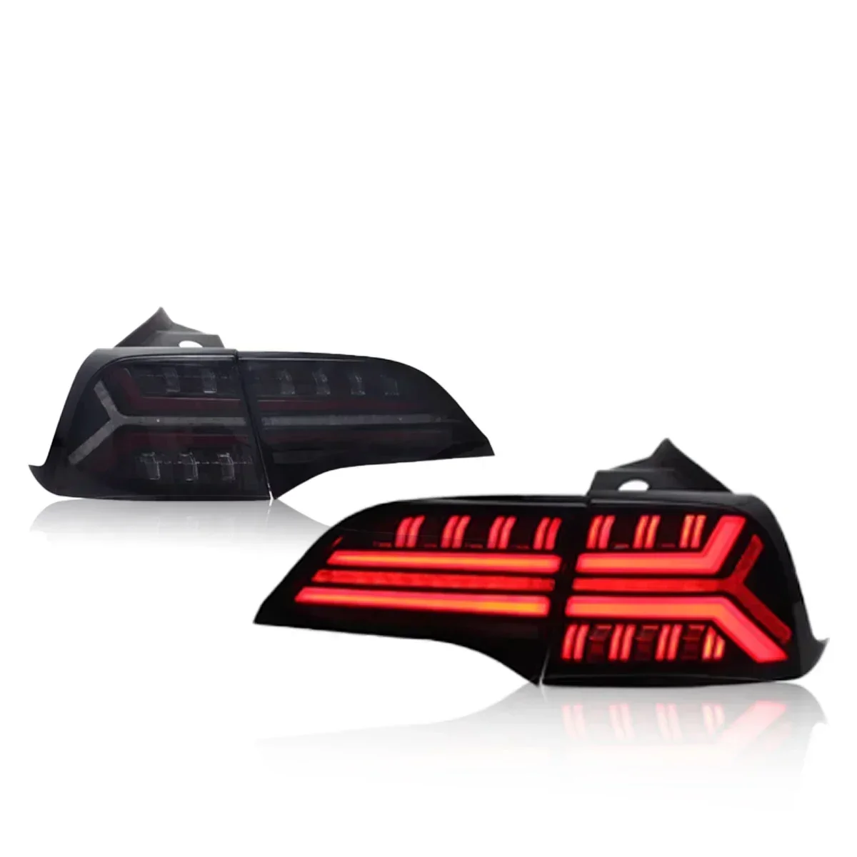 

Car Tail Lamp For Tesla Model 3/Y 2016-2024 Upgrade Modified To New Dynamic Turn Signal Car LED Taillight Assembly