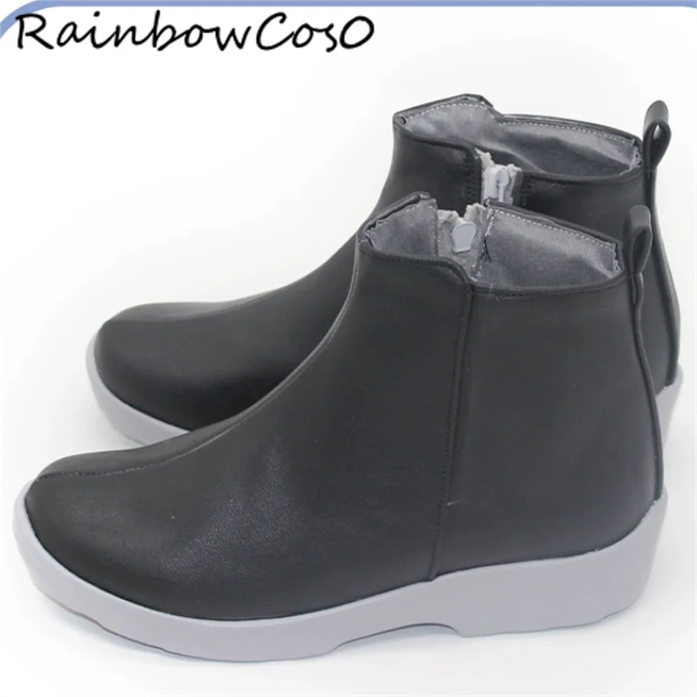 Shiramitsu Ryui 18TRIP EIGHTEEN TRIP Scarpe Cosplay Stivali Gioco Anime Party Halloween RainbowCos0 W4958