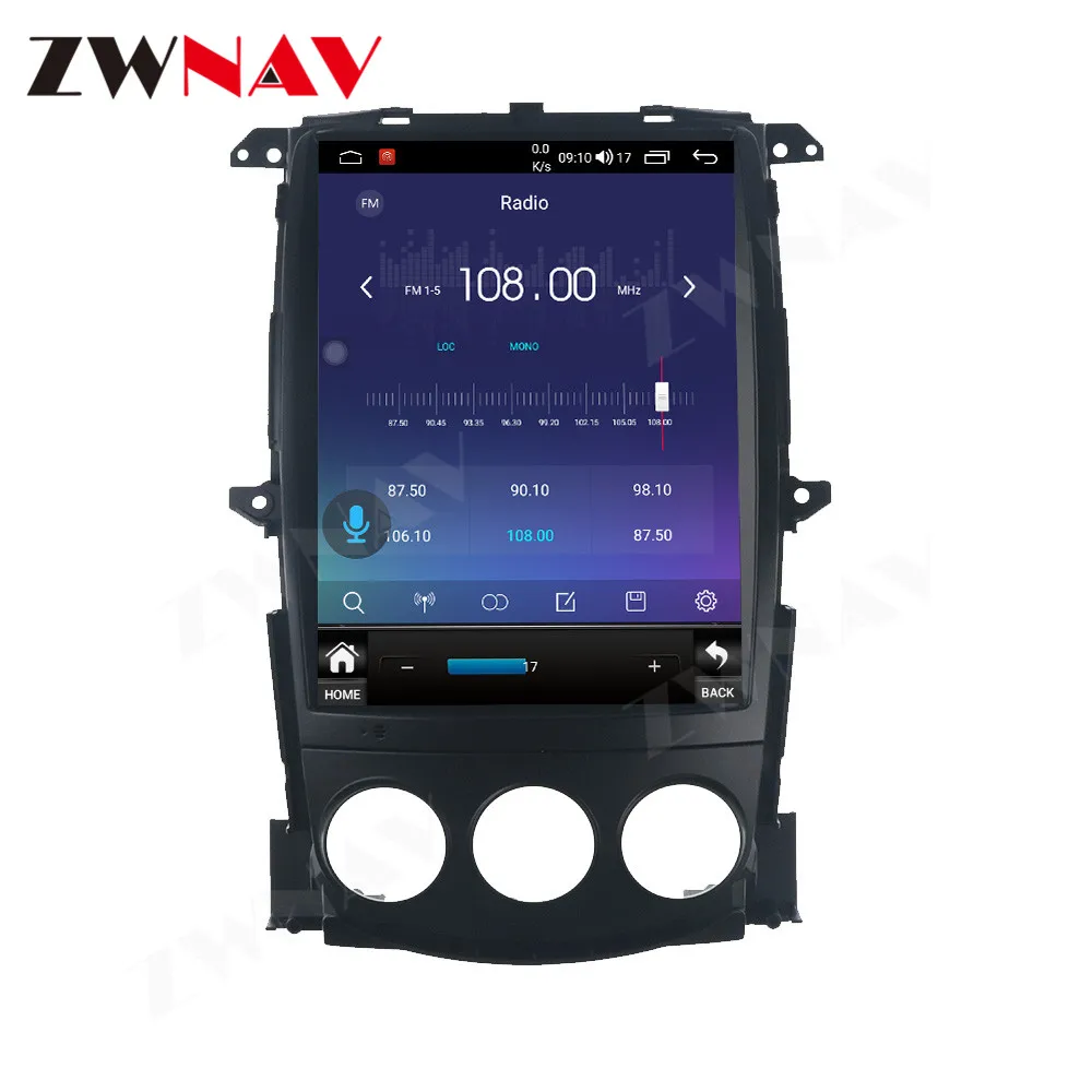 

Qualcomm Android 13 Carplay 13,6-дюймовый сенсорный экран для Nissan 370Z 2009-2021 автомобильный радио стерео мультимедийный плеер GPS-навигация