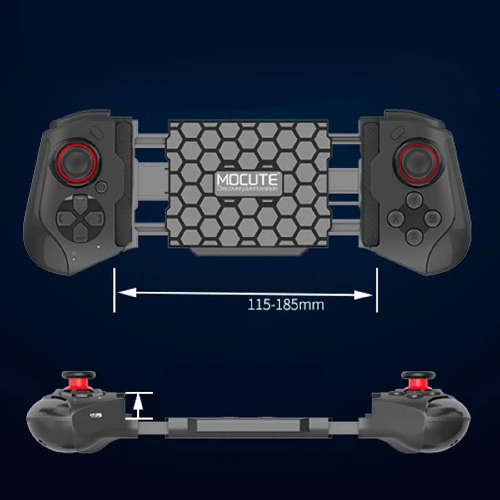 Stretchable Wireless Gamepad Direct Connection Support iOS 13.4 and Above