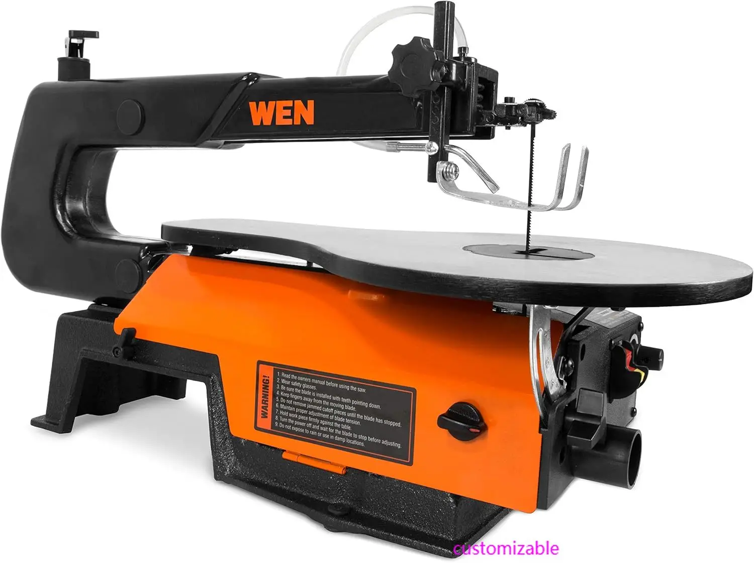 16-Inch Variable Speed Scroll Saw with Convenient Blade Change Feature 3922
