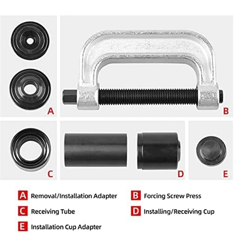 

10 Piece 4-In-1 Ball Joint Puller Ball Joint Extractor Tool Set