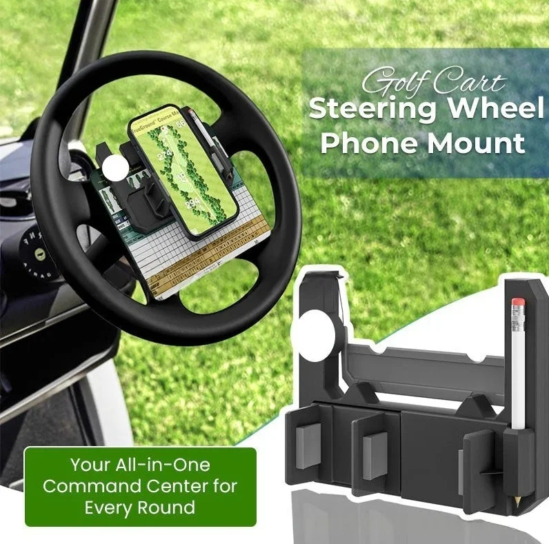 golf-cart-steering-wheel-phone-mount-mobile-phone-holder-for-golf-car-wheel-universal-adjustable-clip-on-phone-holder