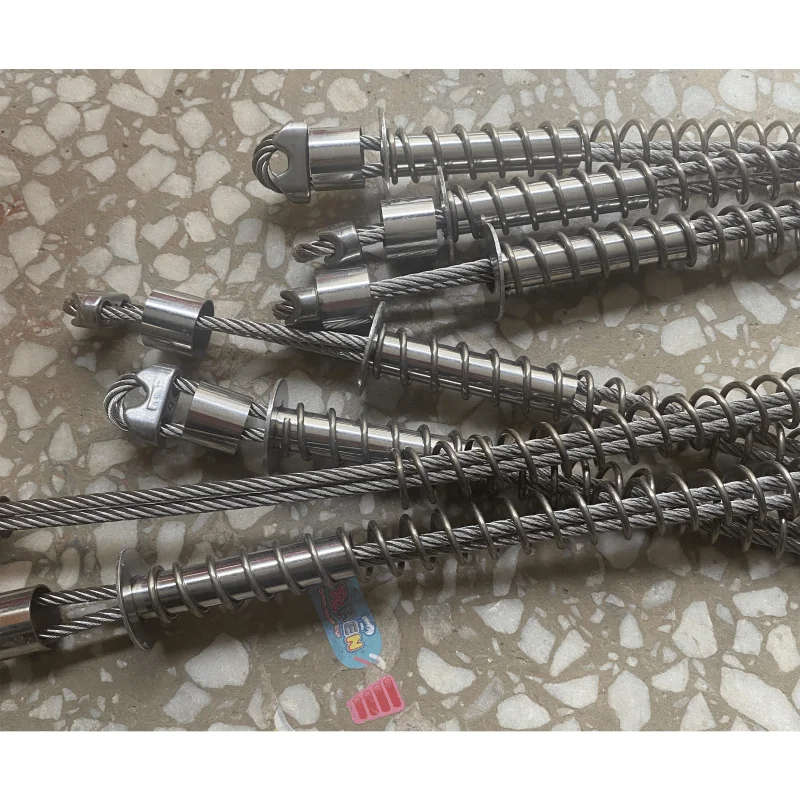 1PC Double Stronger Spring For the Wild Boar Trap Fox Mouse Trap Replacement With Nuts Dia 4MM