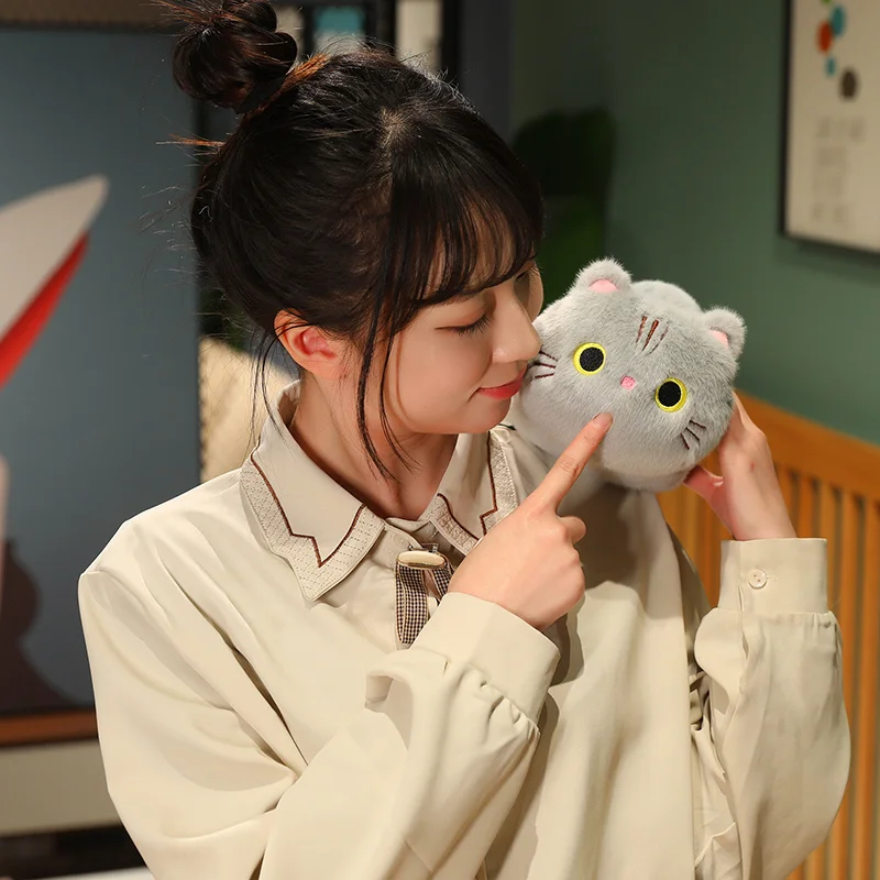 25-50CM Cartoon Kawaii Cat Stuffed Animal Plush Toy Lovely Cat Doll Children's Sleep Pillow Christmas Kawaii Decorative Gifts - view 5