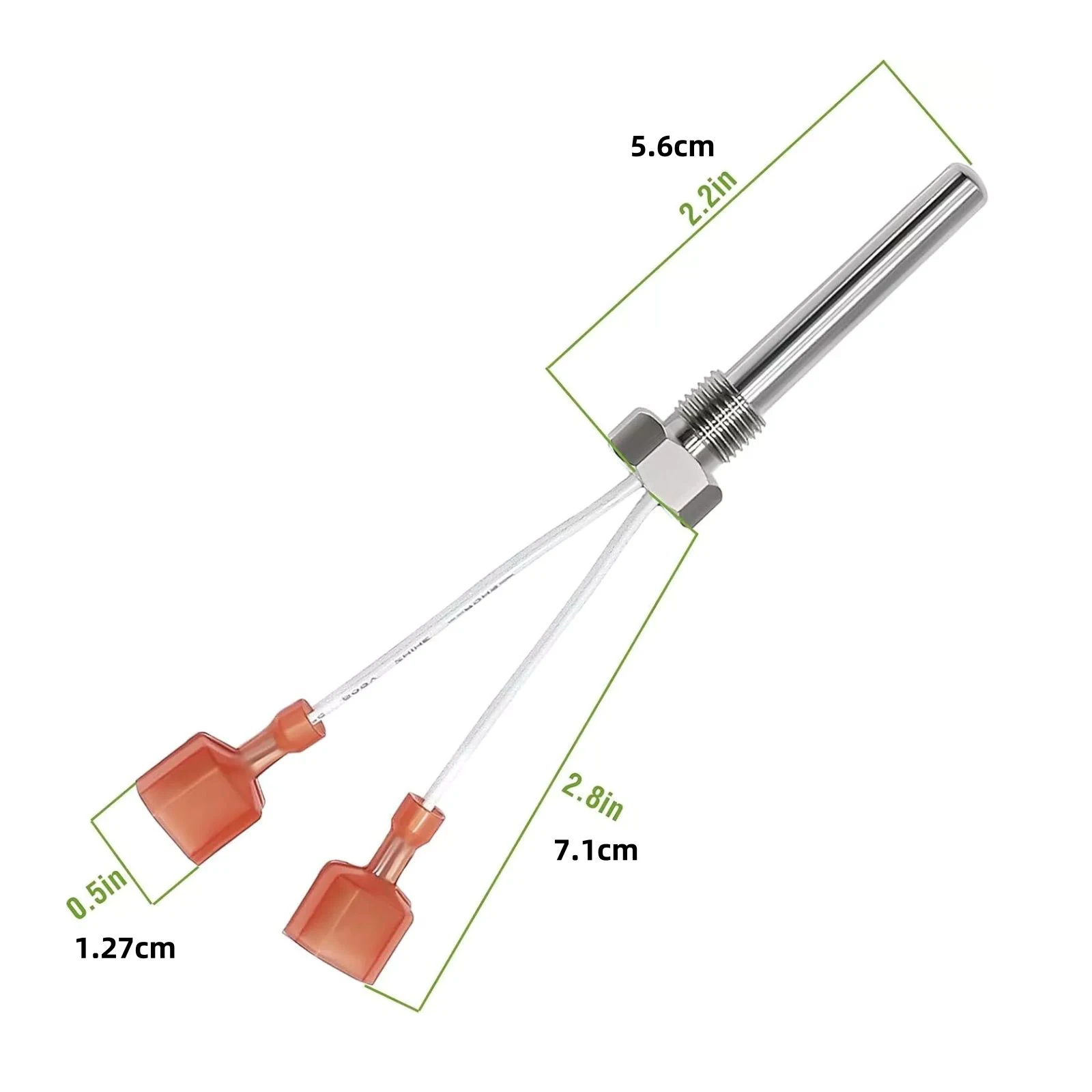 2 unids/set 42002-0024S pieza de repuesto del Sensor de combustión de pila para sistema eléctrico de calentador de Spa de piscina Pentair SR200 SR333 SR400 accesorio