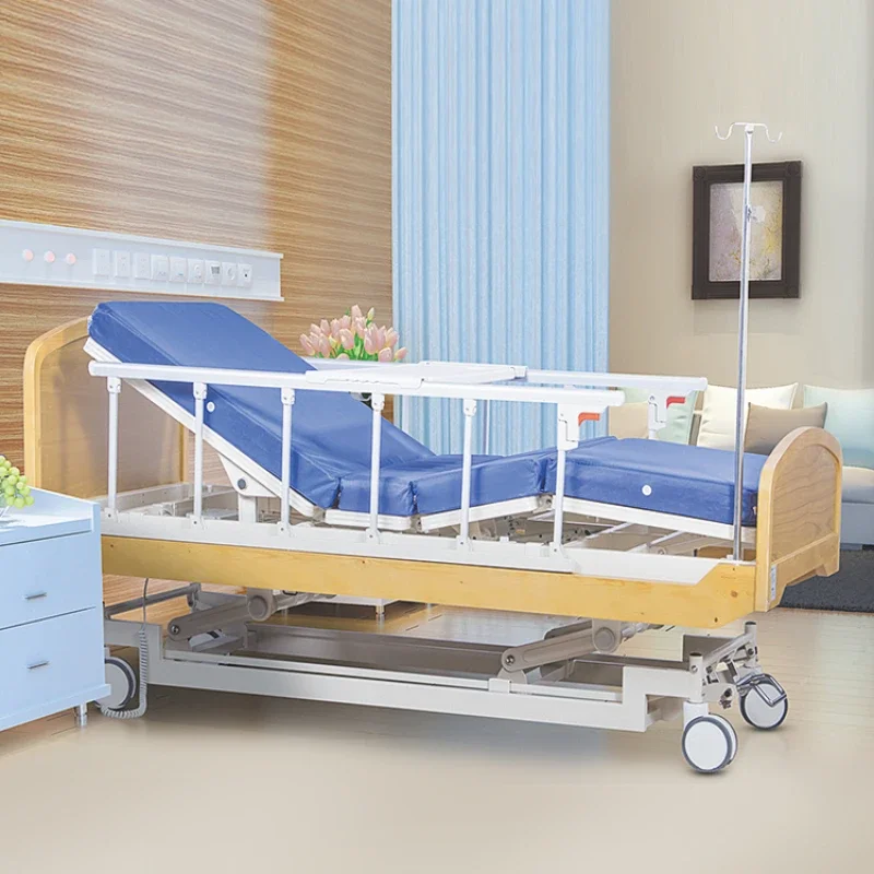 Electric rotating nursing bed Paralyzed elderly home automatic turning